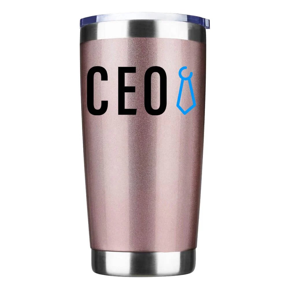 CEO 20oz Insulated Vacuum Sealed Tumbler