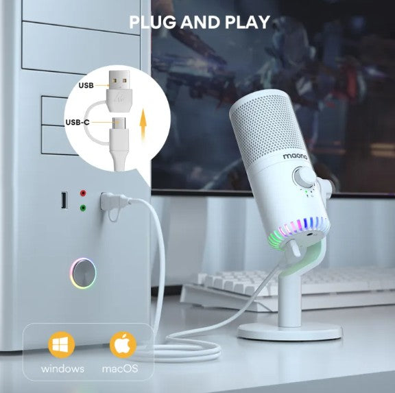 Esports Microphone for Desktop Gaming