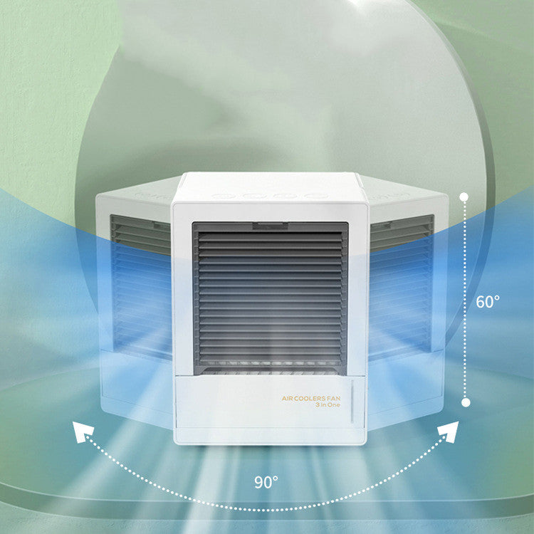 Rechargeable Desk Air Cooler Fan for Office &amp; Outdoors